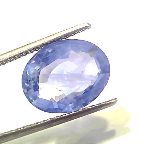 7.89 Ct IGI Certified Unheated Untreated Natural Ceylon Blue Sapphire