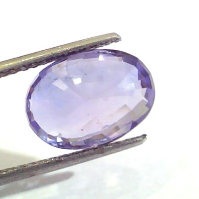 7.98 Ct Unheated Untreated Natural Ceylon Blue Sapphire/Neelam