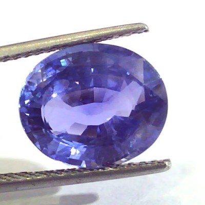 8.08 Ct Unheated Untreated Natural Ceylon Blue Sapphire/Neelam
