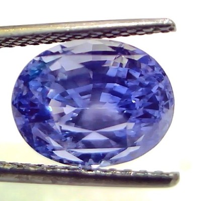 8.25 Ct IGI Certified Unheated Untreated Natural Ceylon Blue Sapphire
