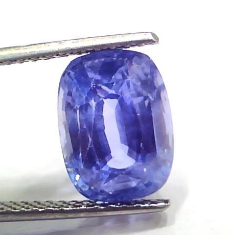 8.28 Ct IGI Certified Unheated Untreated Burma Blue Sapphire AAAAA