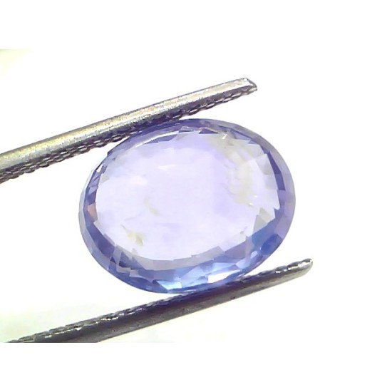 8.79 Ct IGI Certified Unheated Untreated Natural Burma Blue Sapphire