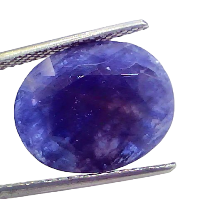 9.32 Ct Certified Unheated Untreated African Blue Sapphire Neelam Stone 9.32 Ct Certified Unheated Untreated African Blue Sapphire Neelam Stone