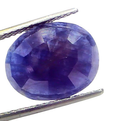 9.32 Ct Certified Unheated Untreated African Blue Sapphire Neelam Stone 9.32 Ct Certified Unheated Untreated African Blue Sapphire Neelam Stone