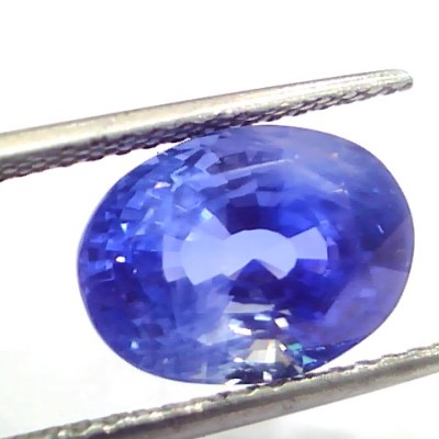 9.28 Ct Unheated Untreated Natural Ceylon Blue Sapphire Neelam AAAAA