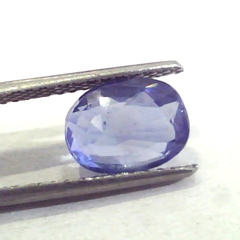 3.42 Ct Unheated Untreated Natural Ceylon Blue Sapphire Neelam Gems