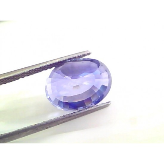Huge 11.41 Ct IGI Certified Unheated Untreated Burma Blue Sapphire A++