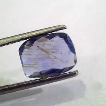2.83 Ct Unheated Untreated Natural Ceylon Blue Sapphire Khuni