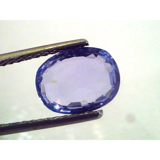 3.00 Ct Unheated Untreated Natural Ceylon Blue Sapphire Neelam