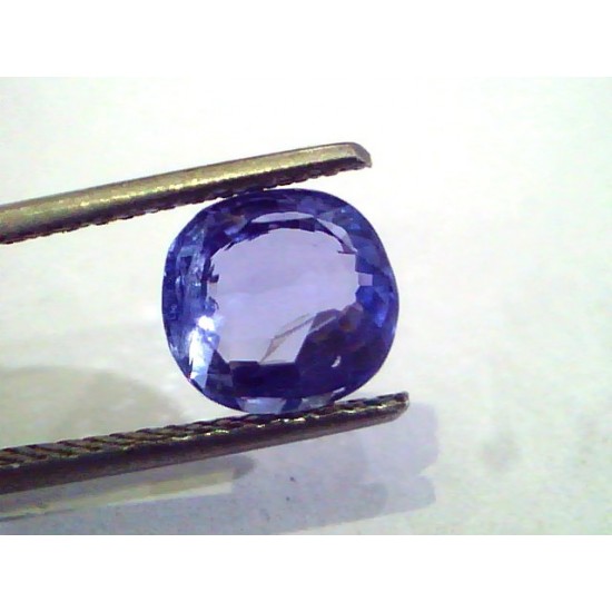 3.05 Ct Unheated Untreated Natural Ceylon Blue Sapphire Neelam