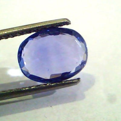 3.06 Ct Unheated Untreated Natural Ceylon Blue Sapphire Neelam Gems