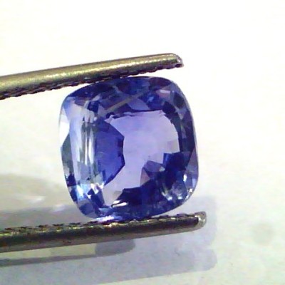 3.08 Ct Unheated Untreated Natural Ceylon Blue Sapphire Neelam