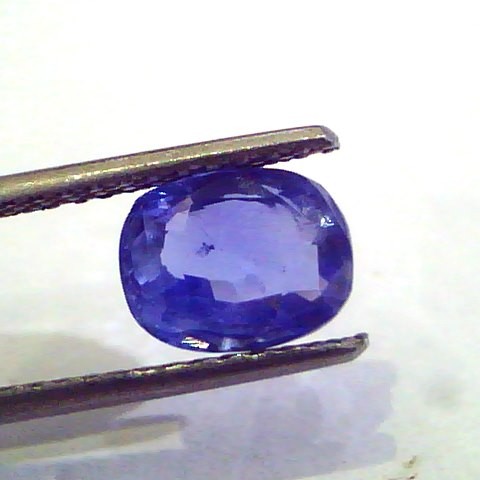 3.09 Ct Unheated Untreated Natural Ceylon Blue Sapphire Neelam Gems