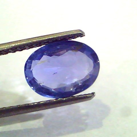 3.16 Ct Unheated Untreated Natural Srilankan Blue Sapphire Neelam