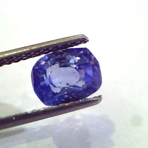 3.16 Ct Unheated Untreated Natural Ceylon Blue Sapphire Neelam Gems