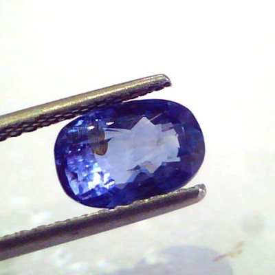 3.33 Ct Unheated Untreated Natural Ceylon Blue Sapphire (Khuni Neelam)