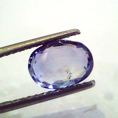 3.42 Ct Unheated Untreated Natural Ceylon Blue Sapphire Neelam