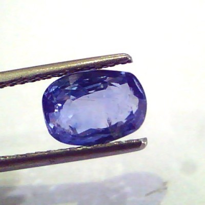 3.45 Ct Unheated Untreated Natural Ceylon Blue Sapphire Neelam Gems