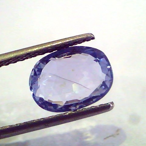 3.50 Ct Unheated Untreated Natural Ceylon Blue Sapphire Neelam Gems