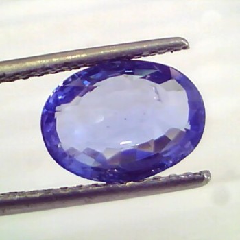 4.11 Ct Unheated Untreated Natural Ceylon Blue Sapphire Neelam A+