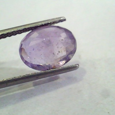 4.15 Ct Unheated Untreated Natural Purple Sapphire Khuni Neelam