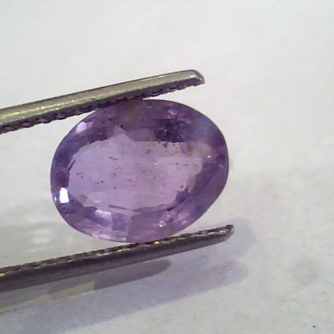 4.15 Ct Unheated Untreated Natural Purple Sapphire Khuni Neelam