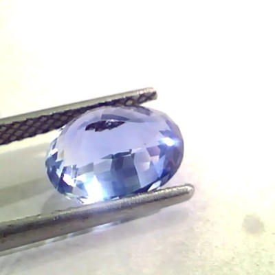 4.55 Ct IGI Certified Unheated Natural Ceylon Blue Sapphire AAAAA