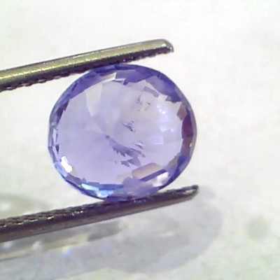 4.84 Ct Unheated Untreated Natural Ceylon Blue Sapphire Neelam