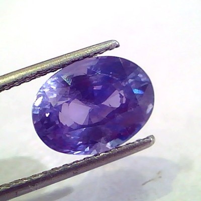 6.66 Ct Unheated Untreated Natural Burma Blue Sapphire Neelam
