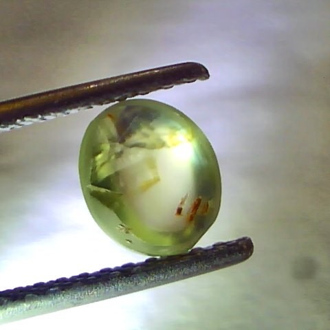 1.99 Ct Certified Untreated Natural Chrysoberyl Ceylon Cats Eye