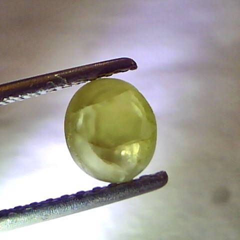 2.03 Ct Certified Untreated Natural Chrysoberyl Ceylon Cats Eye