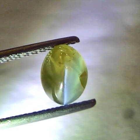 2.04 Ct Certified Untreated Natural Chrysoberyl Ceylon Cats Eye