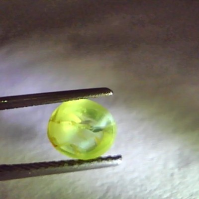 2.48 Ct Certified Untreated Natural Ceylon Chrysoberyl Cats Eye Gemstone