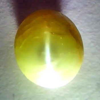 3.39 Ct IGI Certified Untreated Natural Chrysoberyl Ceylon Cats Eye