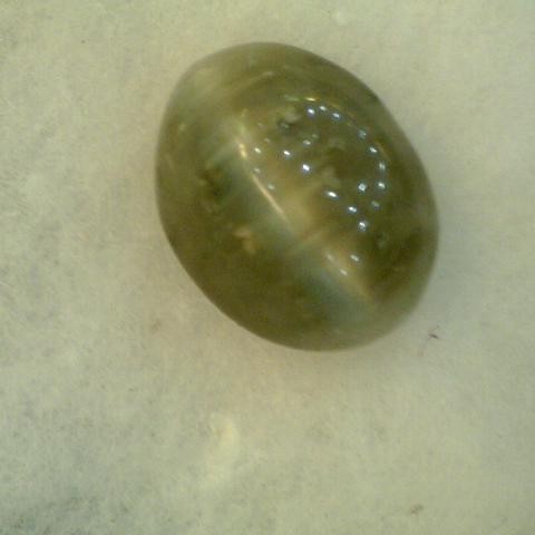 6.83 Ct Certified Untreted Natural Chrysoberyl Cats Eye,lehsunia 6.83 Ct Certified Untreted Natural Chrysoberyl Cats Eye,lehsunia