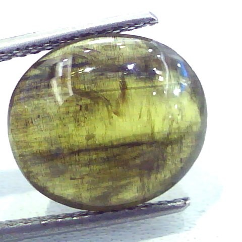 7.63 Carat Natural Chrysoberyl Cats Eye,Lehsunia Gemstone