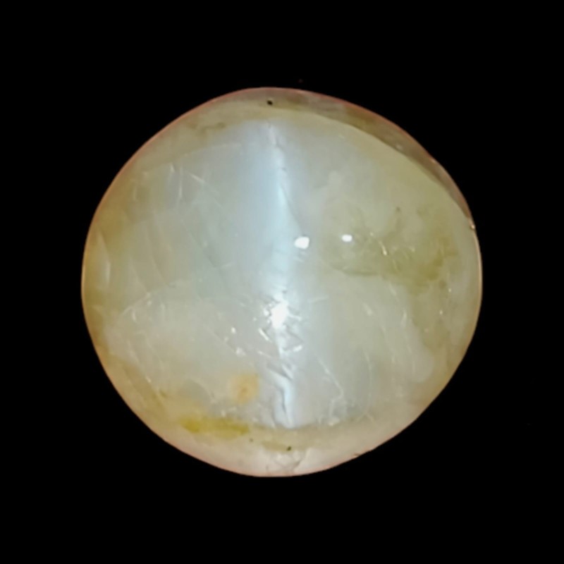 7.79 Ct Certified Untreated Natural Chrysoberyl Cats Eye Lehsunia 7.79 Ct Certified Untreated Natural Chrysoberyl Cats Eye Lehsunia