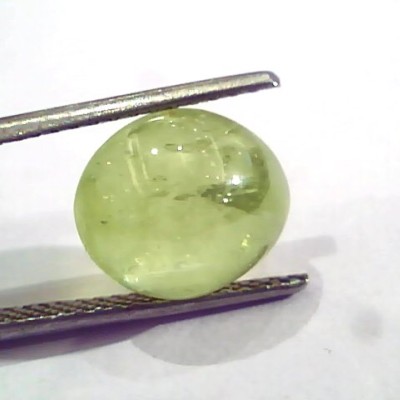 9.87 Ct IGI Certified Untreated Natural Ceylon Chrysoberyl Cats Eye