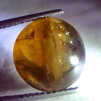 Huge 13.90 Ct IGI Certified Untreated Natural Ceylon Chrysoberyl Cats Eye