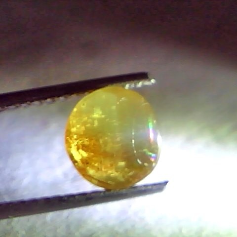2.76 Ct IGI Certified Untreated Natural Ceylon Chrysoberyl Cats Eye Stone