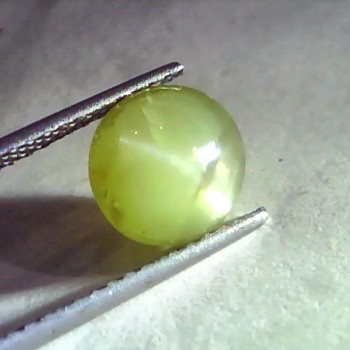 4.50 Ct Certified Untreated Natural Chrysoberyl Cats Eye,Lehsunia