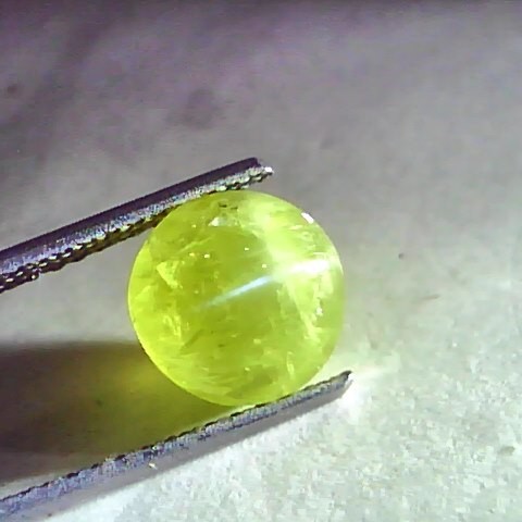 6.00 Ct Certified Untreated Natural Chrysoberyl Cats Eye,Lehsunia