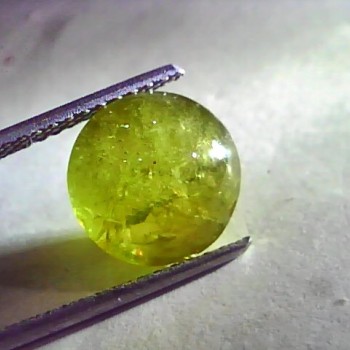 8.65 Ct Certified Untreated Natural Chrysoberyl Cats Eye,Lehsunia