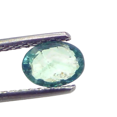 0.72 Ct Certified Untreated Natural Zambian Emerald Gemstone Panna 0.72 Ct Certified Untreated Natural Zambian Emerald Gemstone Panna