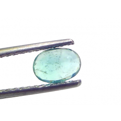 0.77 Ct Certified Untreated Natural Zambian Emerald Gemstone Panna 0.77 Ct Certified Untreated Natural Zambian Emerald Gemstone Panna