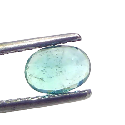 0.77 Ct Certified Untreated Natural Zambian Emerald Gemstone Panna 0.77 Ct Certified Untreated Natural Zambian Emerald Gemstone Panna