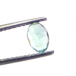 0.77 Ct Certified Untreated Natural Zambian Emerald Gemstone Panna 0.77 Ct Certified Untreated Natural Zambian Emerald Gemstone Panna