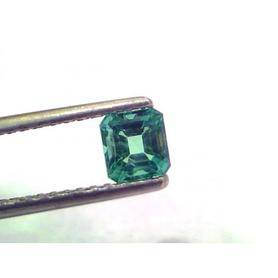 0.78 Ct GII Certified Untreated Natural Zambian Emerald Gemstone AAAAA