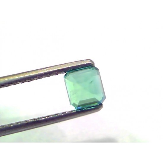 0.78 Ct GII Certified Untreated Natural Zambian Emerald Gemstone AAAAA