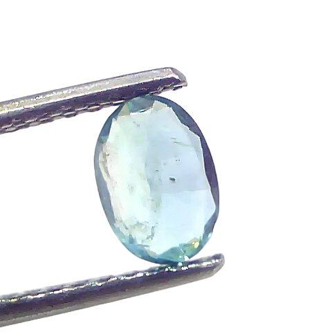 0.82 Ct Certified Untreated Natural Zambian Emerald Gemstone Panna